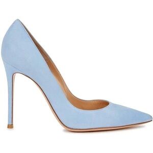 Gianvito Rossi Light Blue Heels